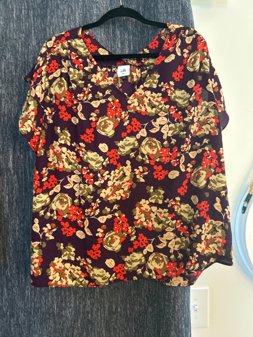 CABI multi color floral flowers